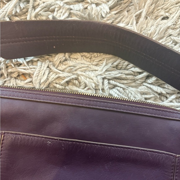 $595 Rare Le Tanneur Leather Shoulder Bag - Picture 9 of 9